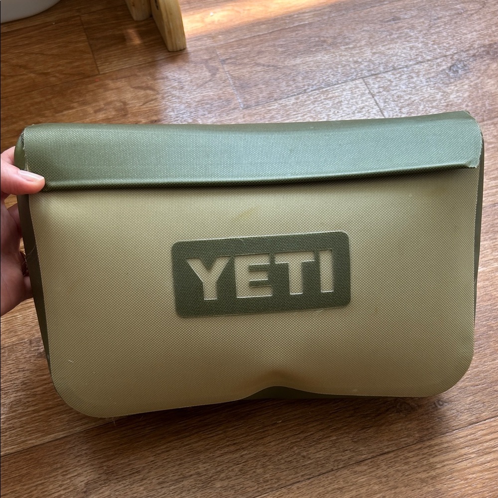 YETI sidekick dry bag in field tan